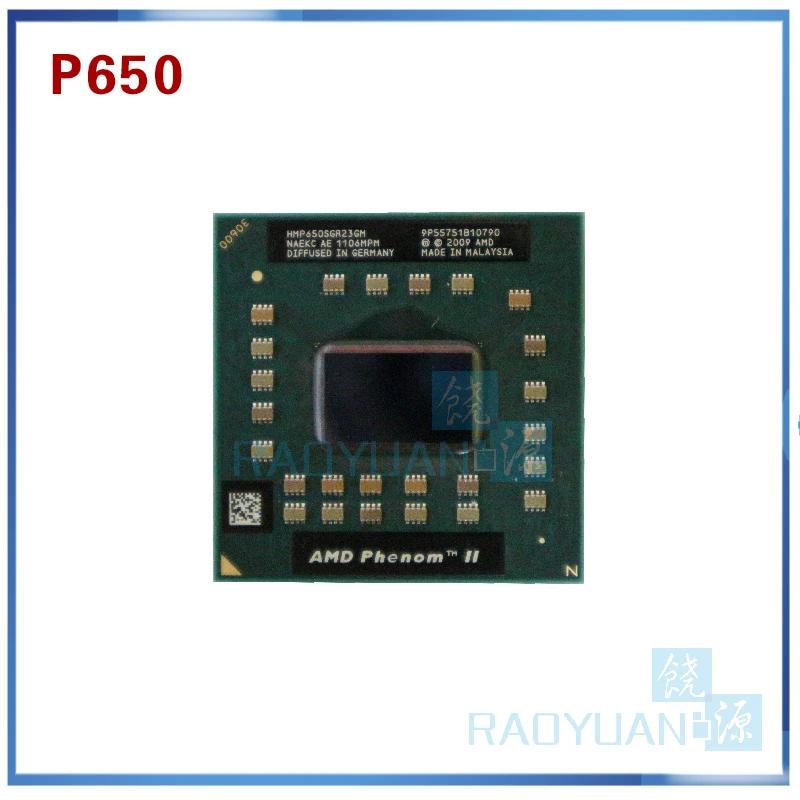 Ʈ CPU μ AMD Phenom P650 HMP650SGR23GM P650 CPU,  ھ 2.60 GHz, 2MB L2 ĳ  S1 (S1g4) PGA638